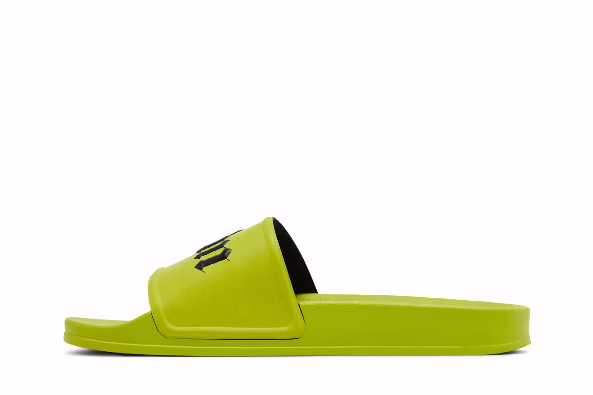 Palm Angels Pool Slider Light Green, view 4