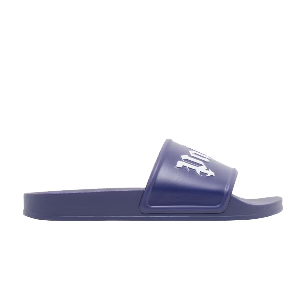 Palm Angels Pool Slider Blue
