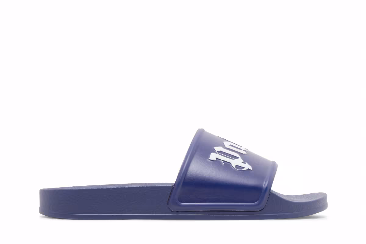 Palm Angels Pool Slider Blue, view 2