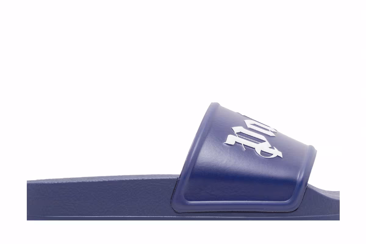 Palm Angels Pool Slider Blue, view 3