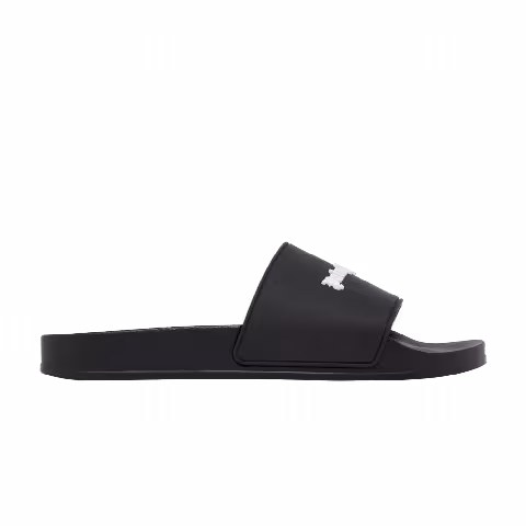 Palm Angels Pool Slider 'Essential Logo - Black'
