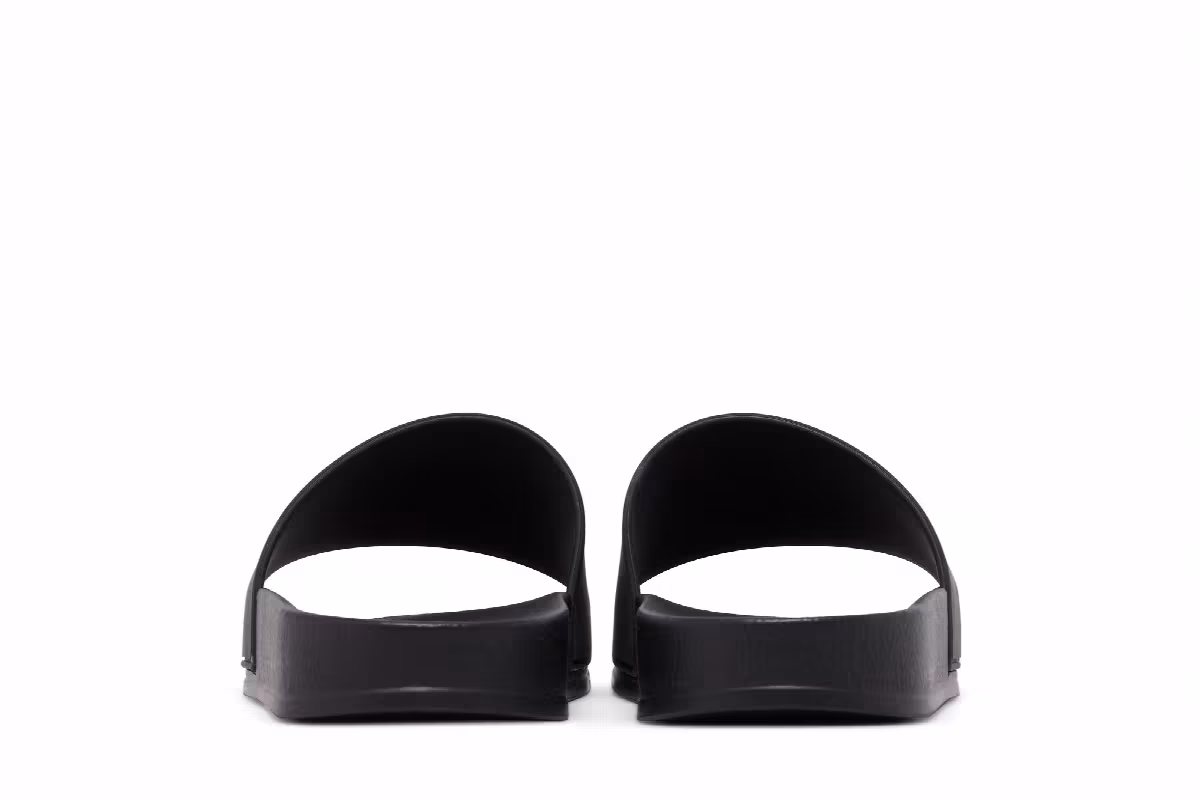 Palm Angels Pool Slider Essential Logo - Black, view 7