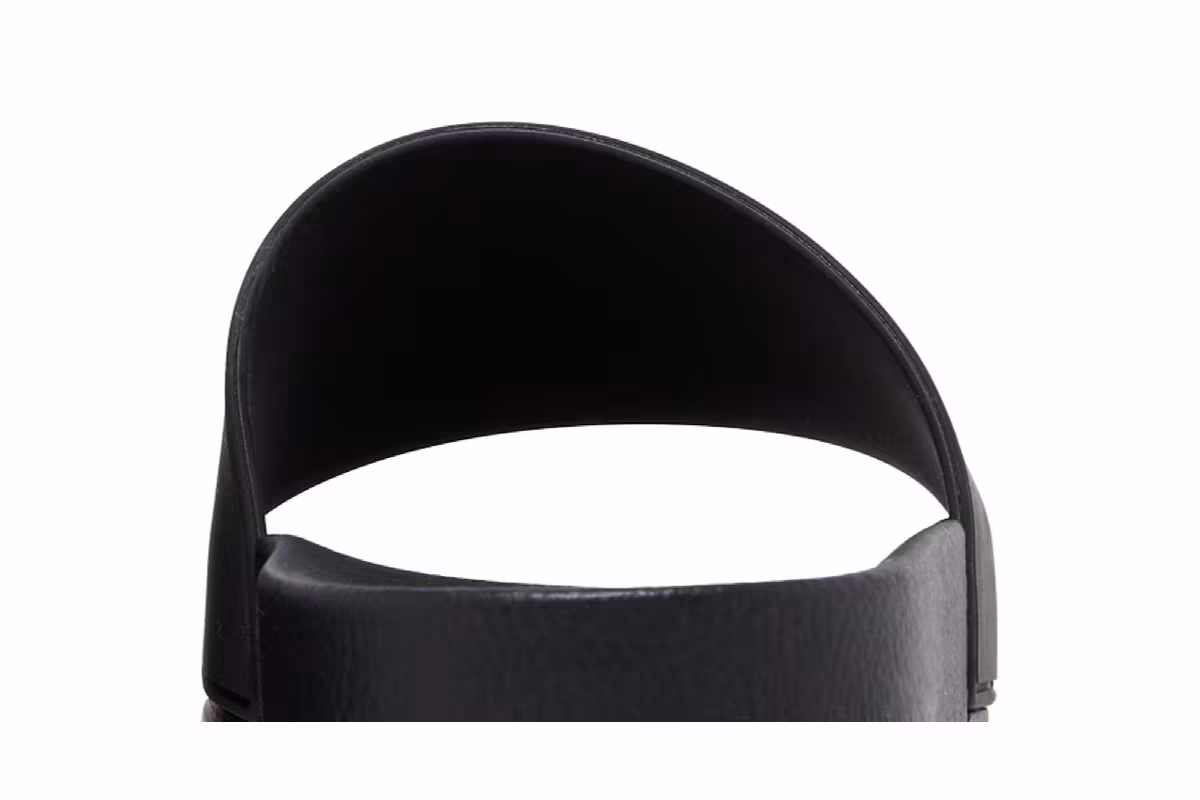 Palm Angels Pool Slider Essential Logo - Black, view 8