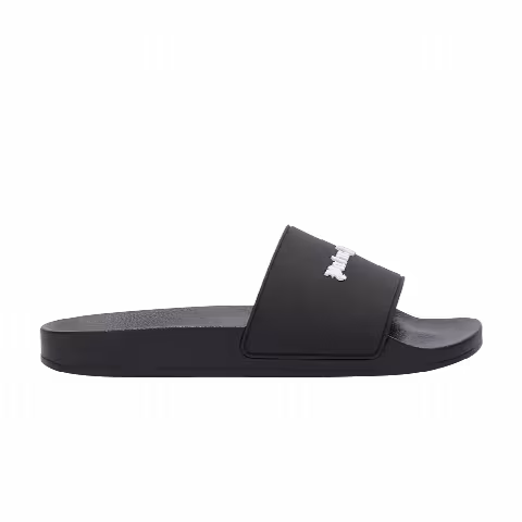 Palm Angels Classic Logo Pool Slider 'Black White'