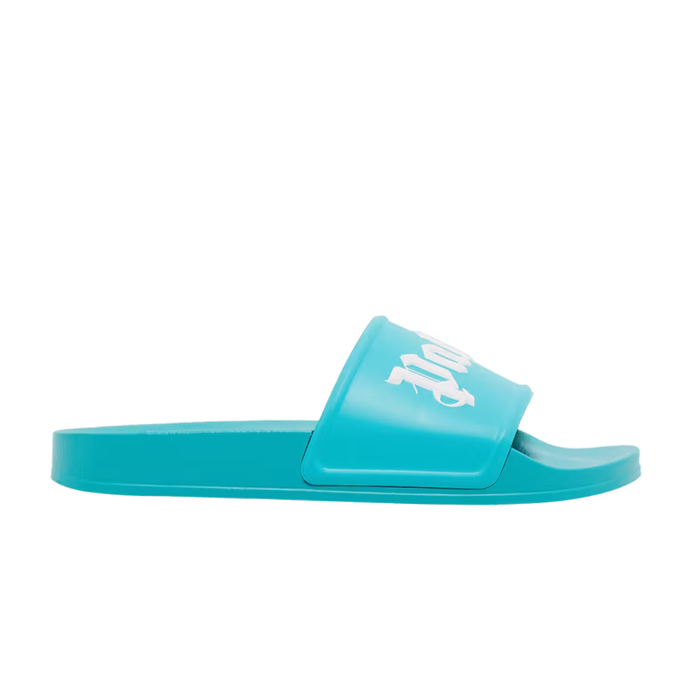 Palm Angels Pool Slider Light Blue