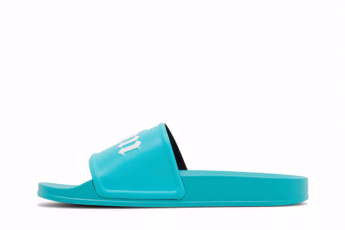 Palm Angels Pool Slider Light Blue, view 4