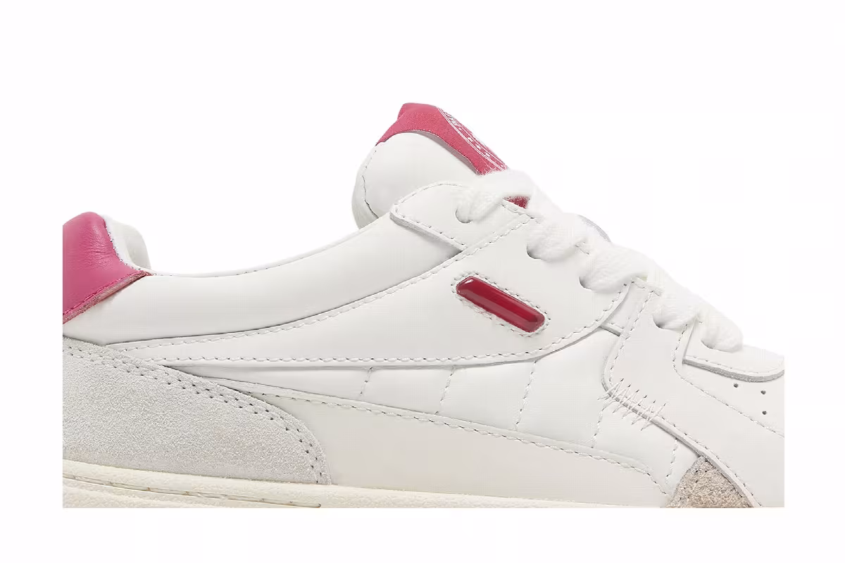 Palm Angels Women's Palm University Low White Fuchsia, view 3