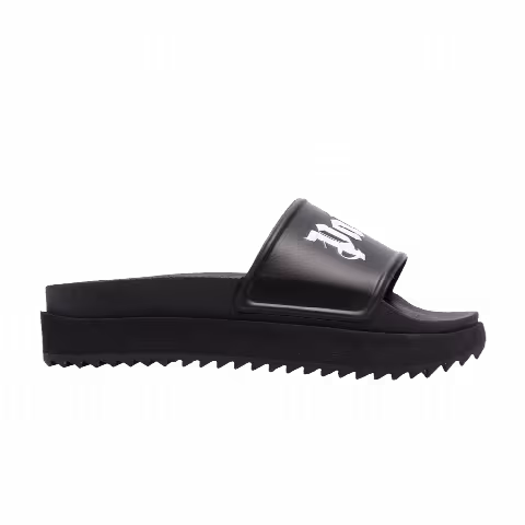 Palm Angels Wmns Platform Slider 'Black White'