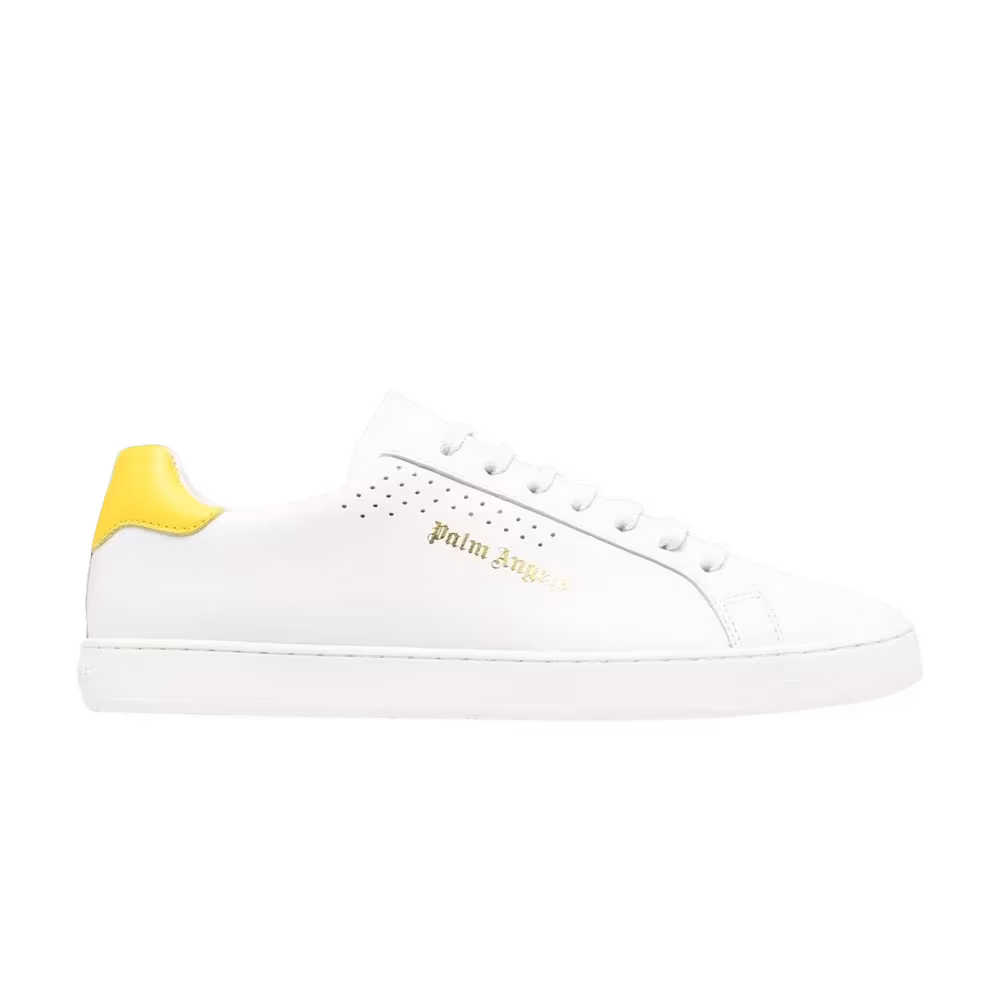 Palm Angels New Tennis White Yellow