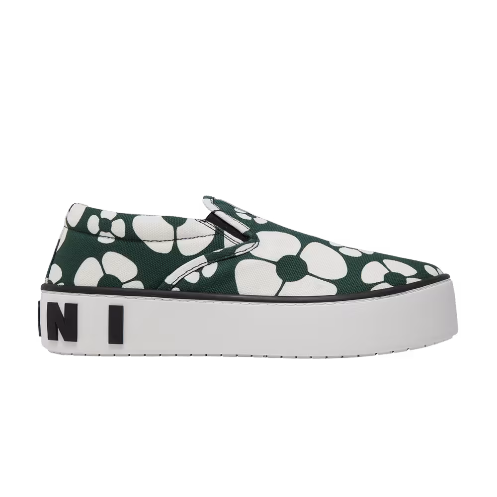 Carhartt WIP x Marni Paw Sneaker Forest Green Floral