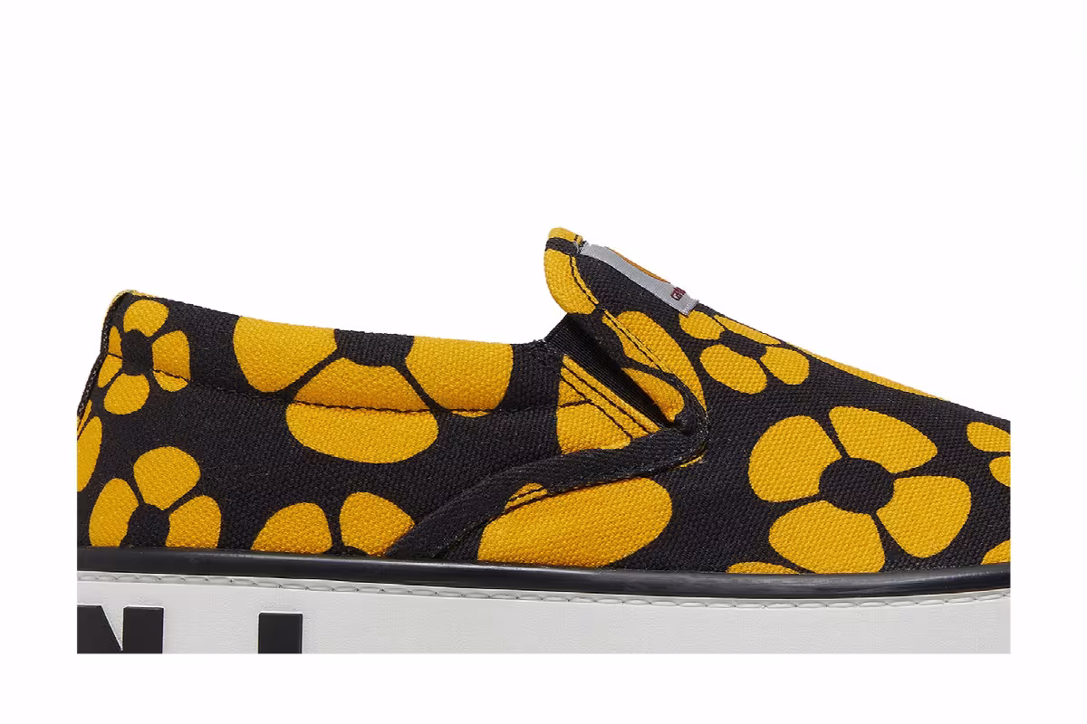 Carhartt WIP x Marni Women's Paw Sneaker Black Sun Floral, view 3