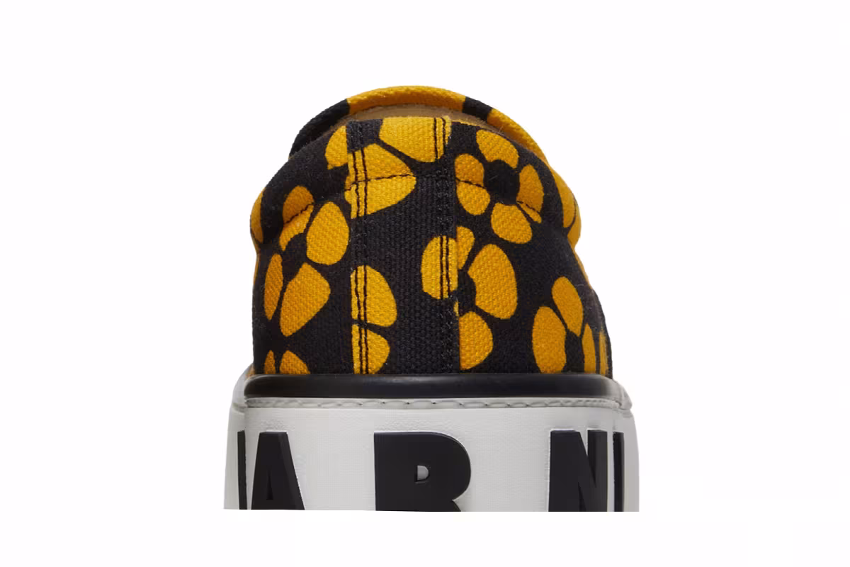 Carhartt WIP x Marni Women's Paw Sneaker Black Sun Floral, view 8