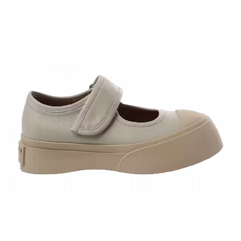 Marni Wmns Leather Pablo Mary Jane 'Tan'