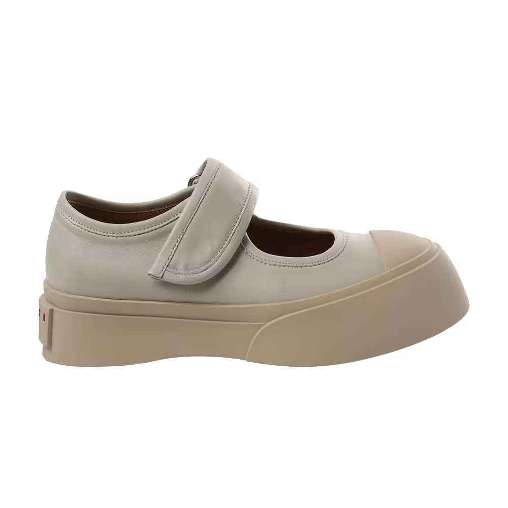 Marni Women's Leather Pablo Mary Jane Tan