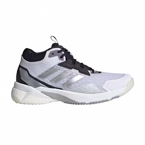 adidas Wmns Crazyflight 5 Mid Indoor 'White Silver Metallic Black'