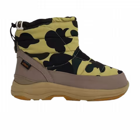 Suicoke Bape x OG-222 Bower Boot 'Yellow Camo'