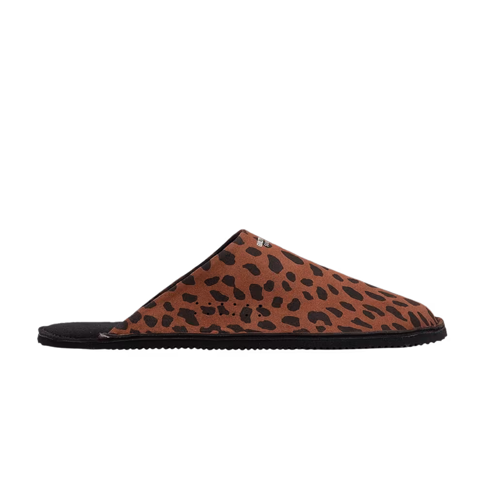 Wacko Maria x Suicoke Mule Sandal Brown Cheetah