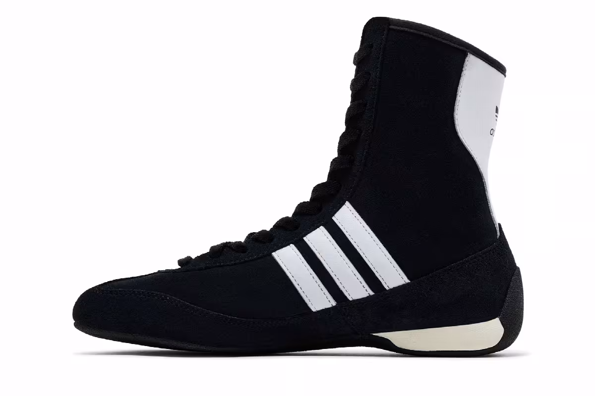 adidas Women's Rasant Mid Black White, view 4