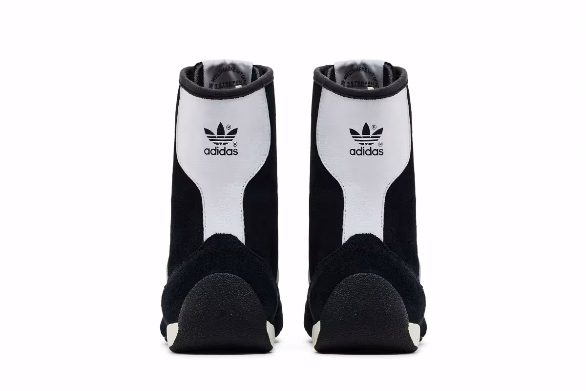 adidas Women's Rasant Mid Black White, view 7