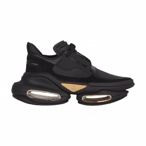 Balmain Wmns B-Bold Low 'Black Gold'
