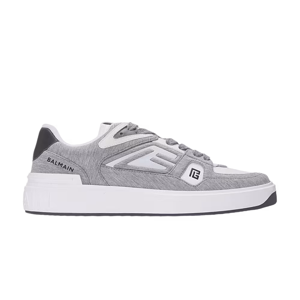 Balmain B-Court Skate Trainer Grey