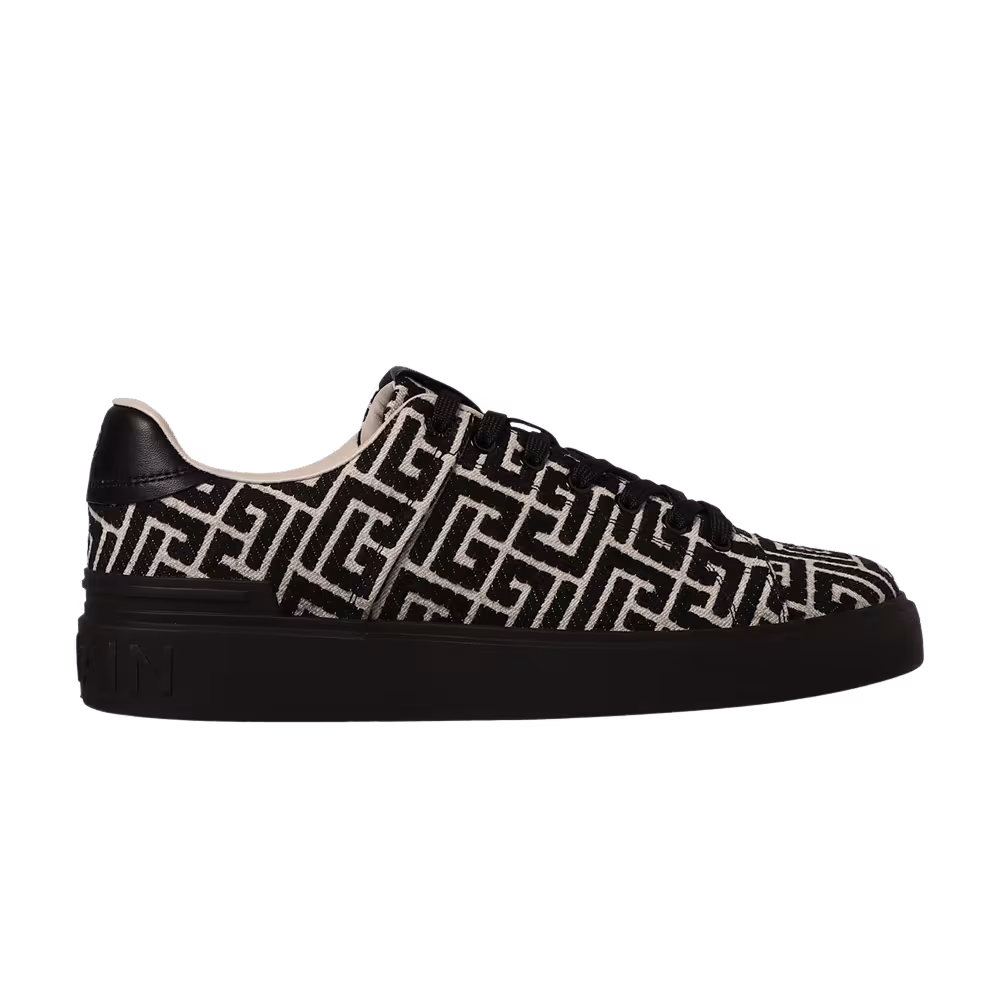 Balmain B-Court Black Monogram