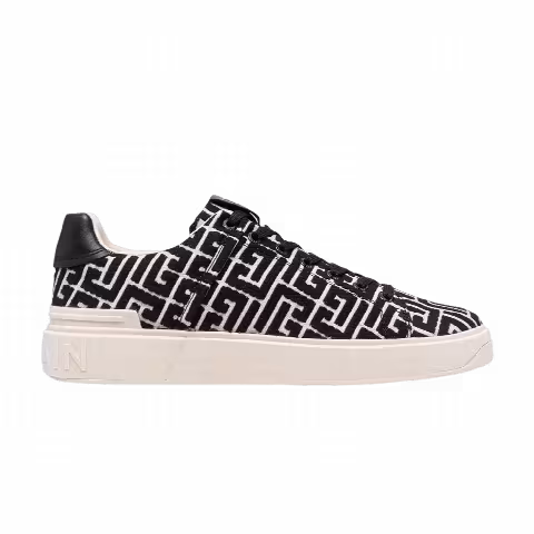Balmain B-Court 'Black Monogram'