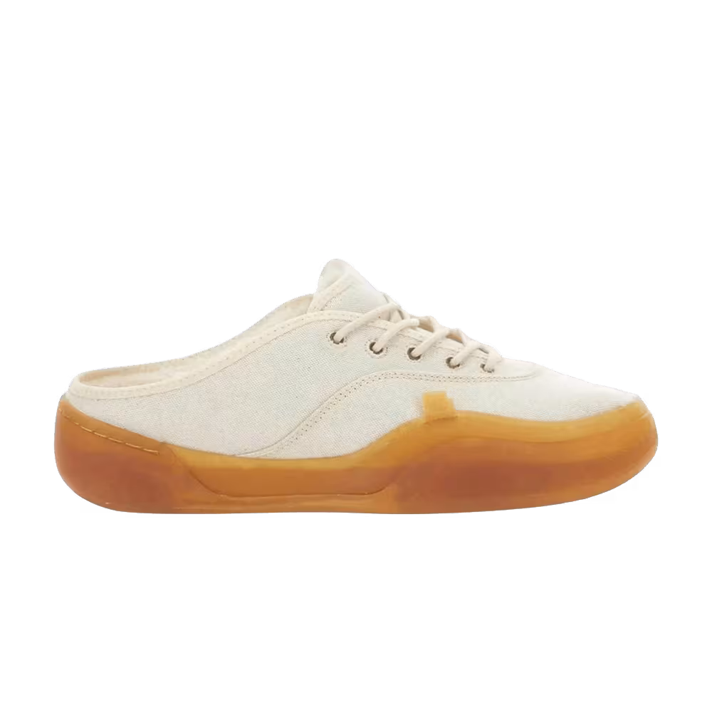 ERL Camino Low Skate Mule Dirty White