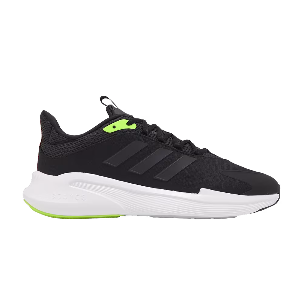 adidas AlphaEdge+ Black Lucid Lemon