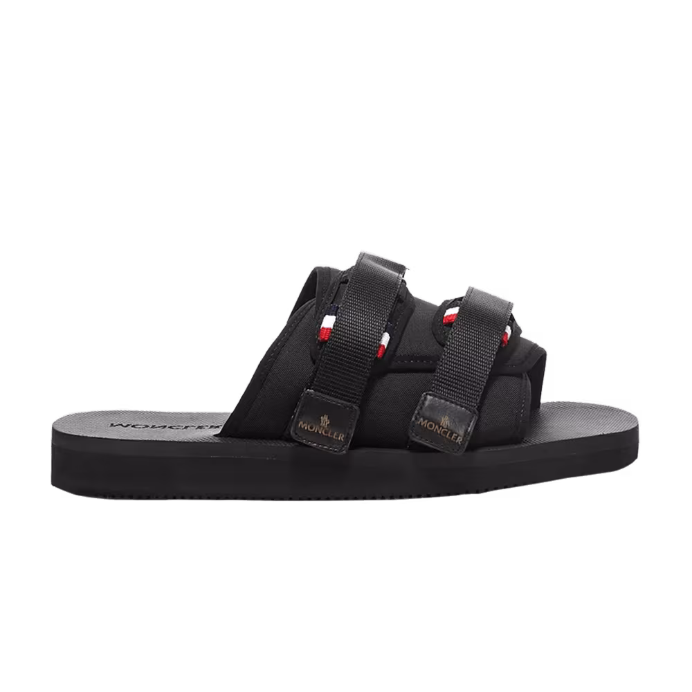 Moncler Slideworks Sandal Black