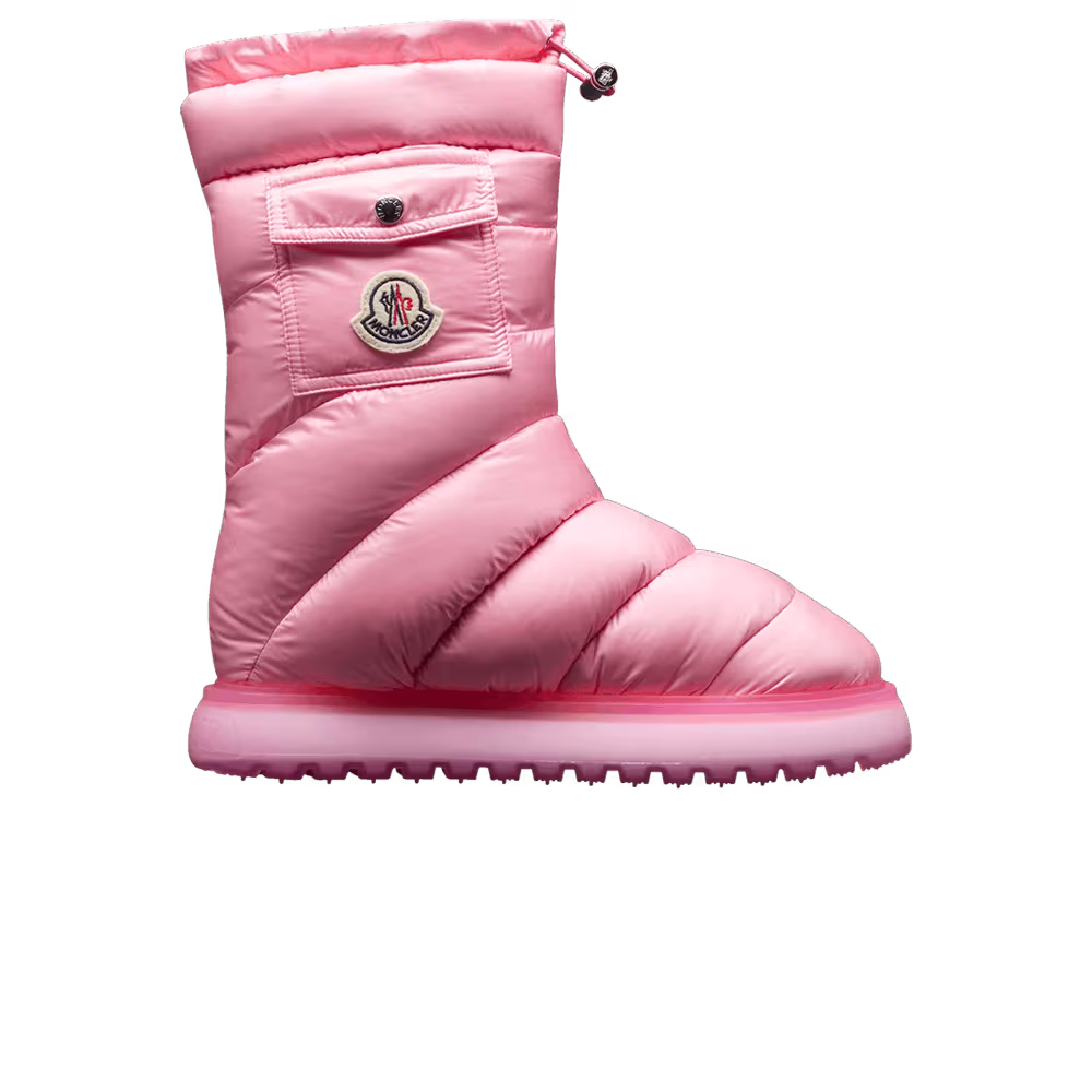 Moncler Women's Gaia Pocket Mid Boot Pink
