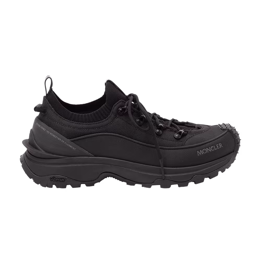 Moncler Trailgrip Lite3 Low Top Sneaker Black