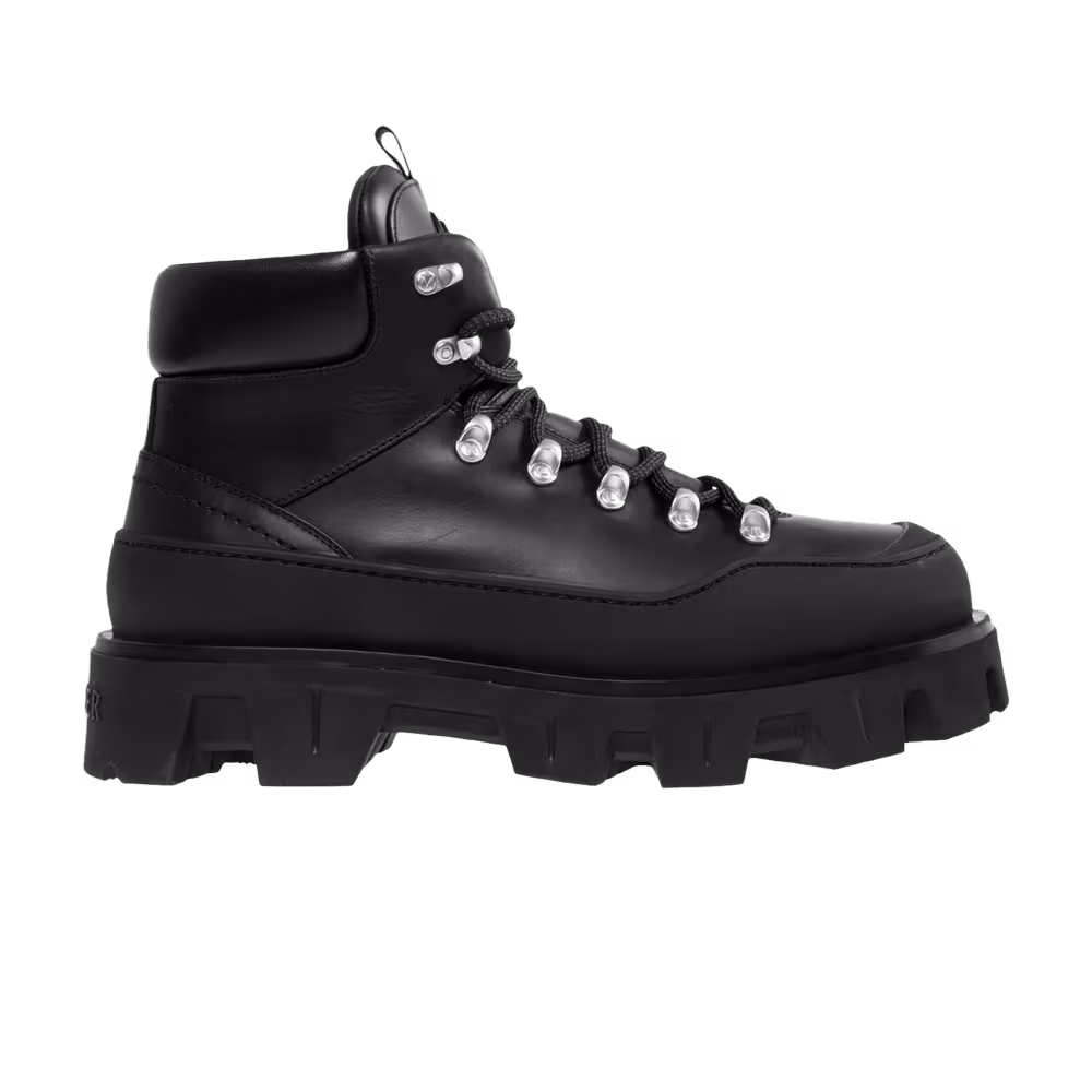 Moncler Peak Trek Hiking Boot Black