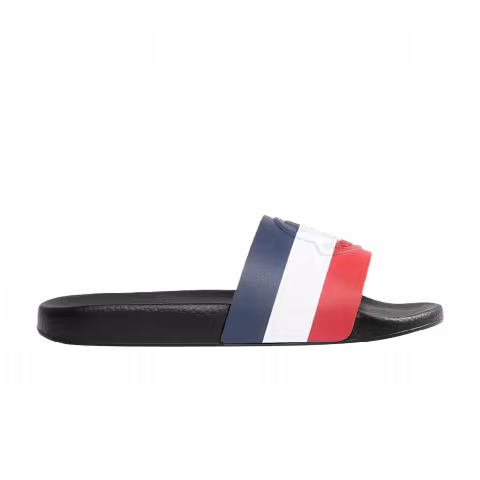 Moncler Basile Slide 'Charcoal Red White Blue'