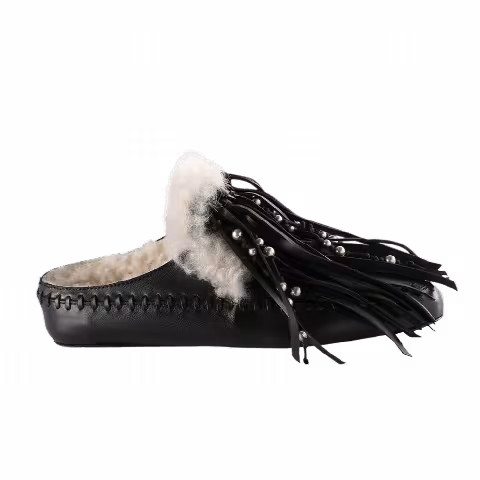 Ann Demeulemeester Wmns Olai Fringe Mule 'Black'