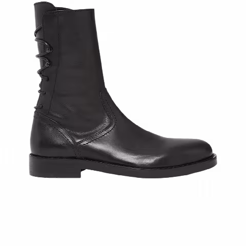Ann Demeulemeester Heiko Laced Back Ankle Boot 'Black'