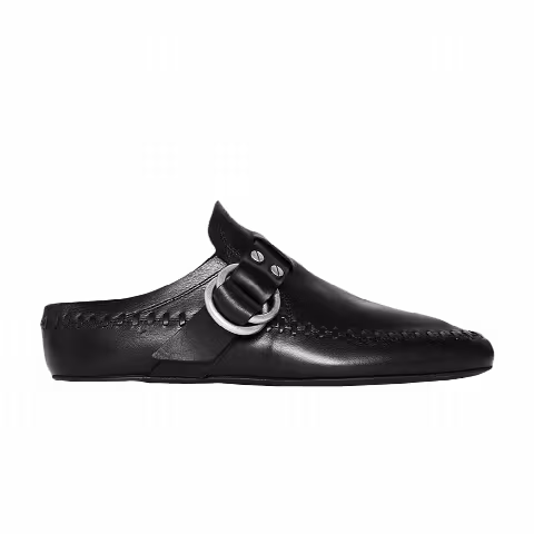 Ann Demeulemeester Wmns Ande Soft Shade Rounded Toe Loafers 'Black'