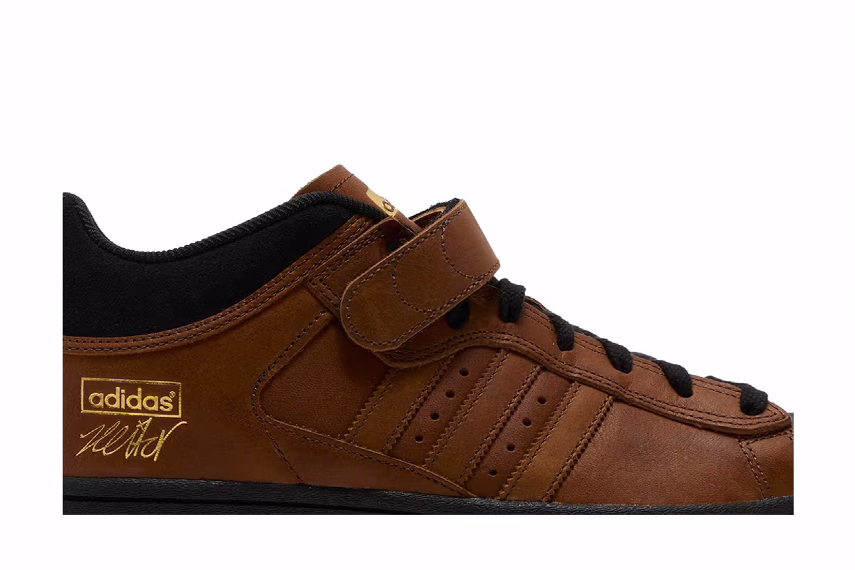 Heitor Da Silva x adidas Pro Shell ADV Brown Black, view 3