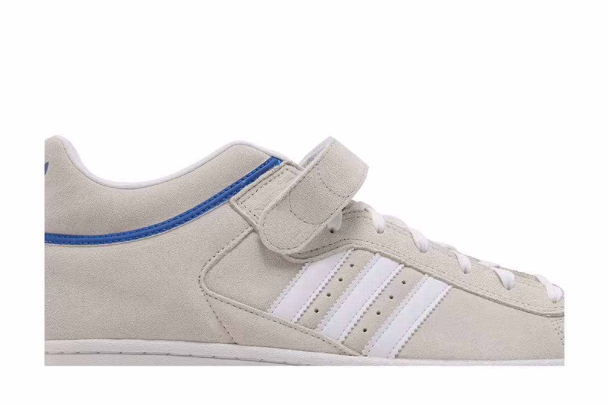 Adidas Pro Shell ADV Crystal White Royal Blue, view 3