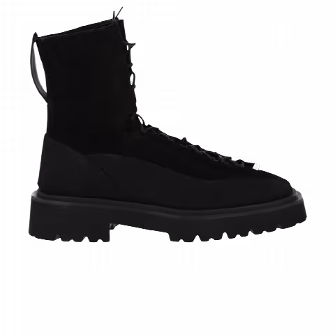 Ferragamo Atlante Combat Boot 'Black'