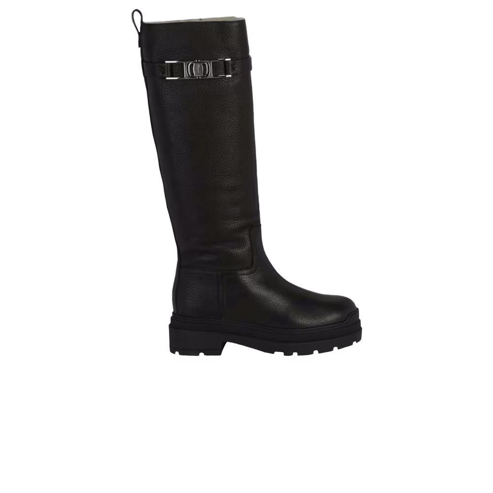 Women's Ferragamo Ryder F Knee-High Boot Purple