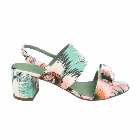 Ferragamo Wmns Giulia Leather Sandal 'White'