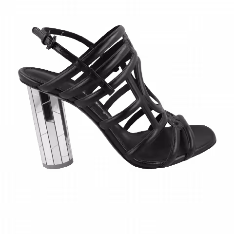 Wmns Ferragamo Florenza Slingback Sandal 'Black'