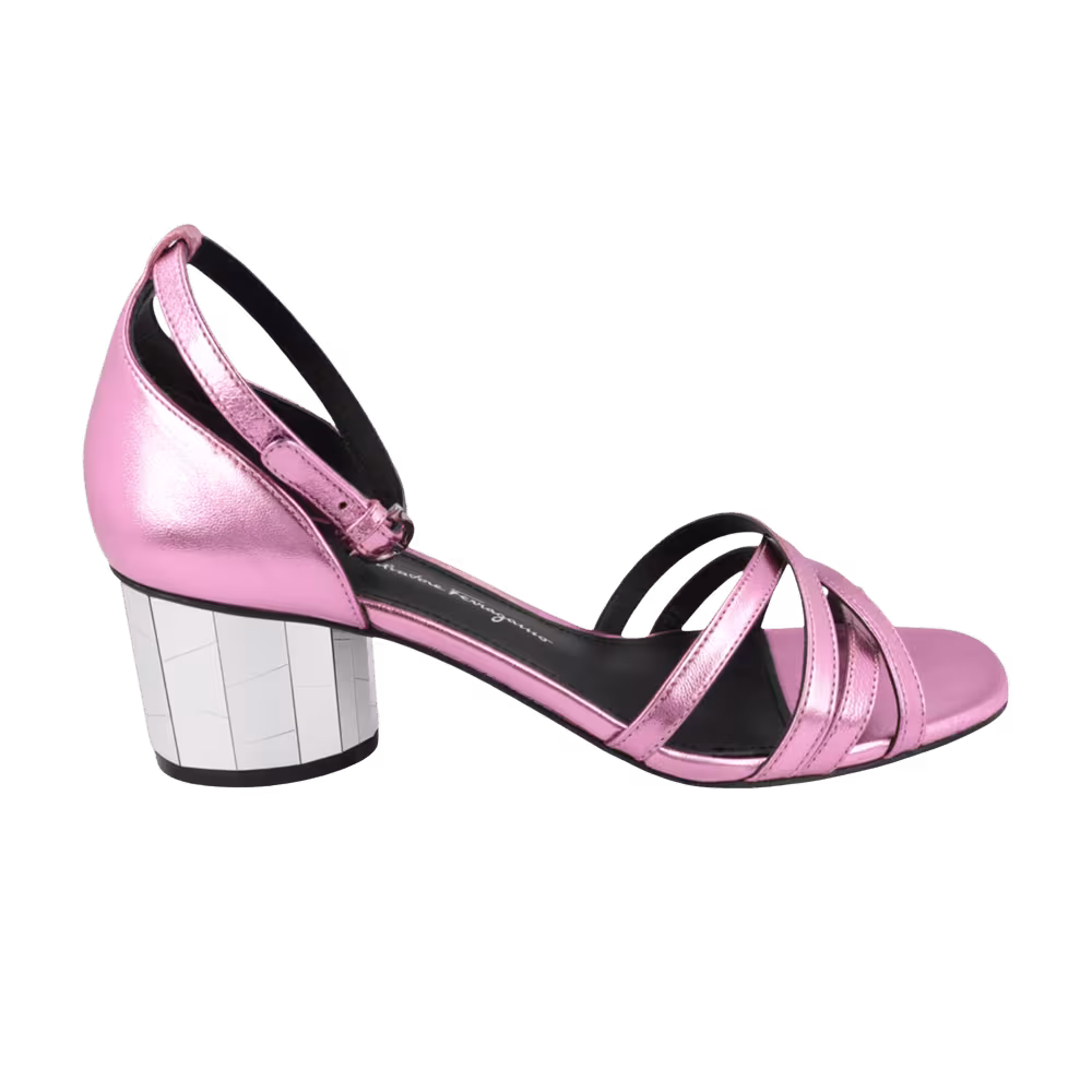Women's Ferragamo Flor 55 Sandal Light Pink