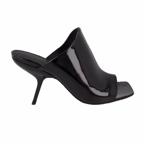 Wmns Ferragamo Era Patent Leather Mule 'Black'