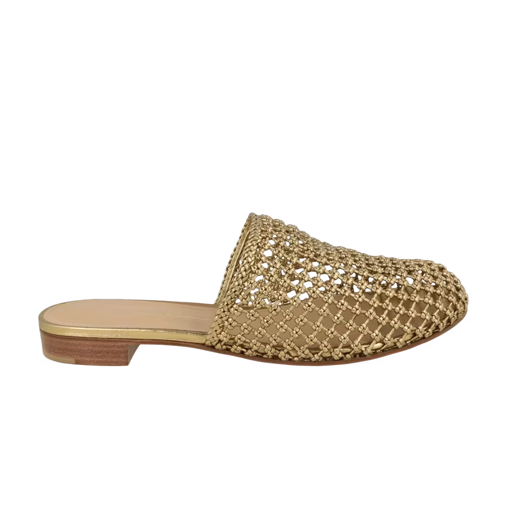 Ferragamo Women's Ellas Caged Mule Black