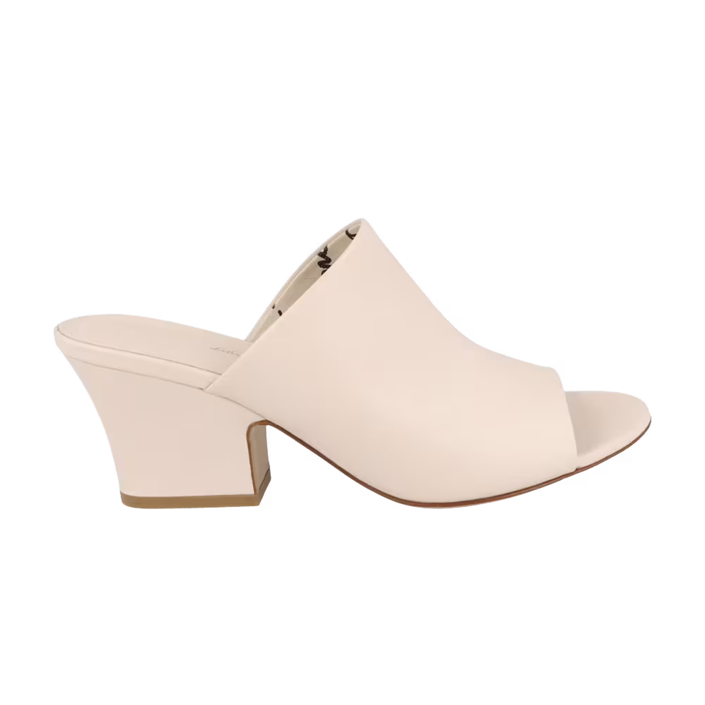 Ferragamo Women's Sophie Leather Mule Bone