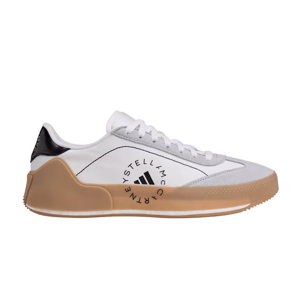 Stella McCartney x adidas Women's Court Boost White Charcoal Gum