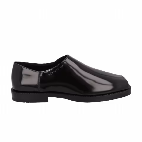 Ferragamo Dyaso Open Toe Loafer 'Black'