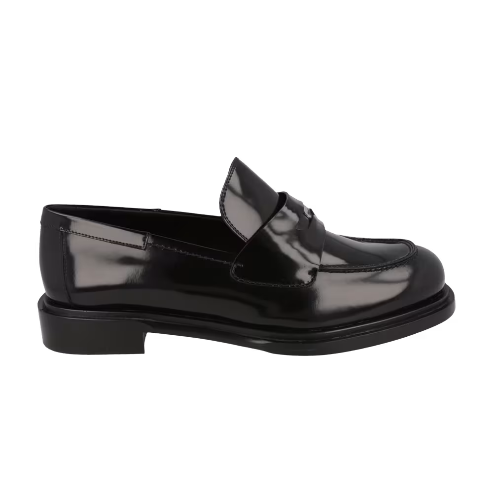Ferragamo Women's Nyx Patent Leather Penny Loafer Black